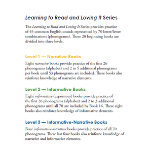 Level 1 Readers - Complete Set BR1S