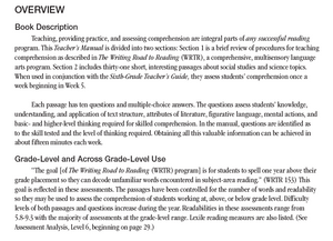 Practicing and Assessing Comprehension - 6th Grade Teacher's Manual and Student Web-Based Book