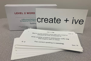 Word Builder Cards - Level 2 WB2