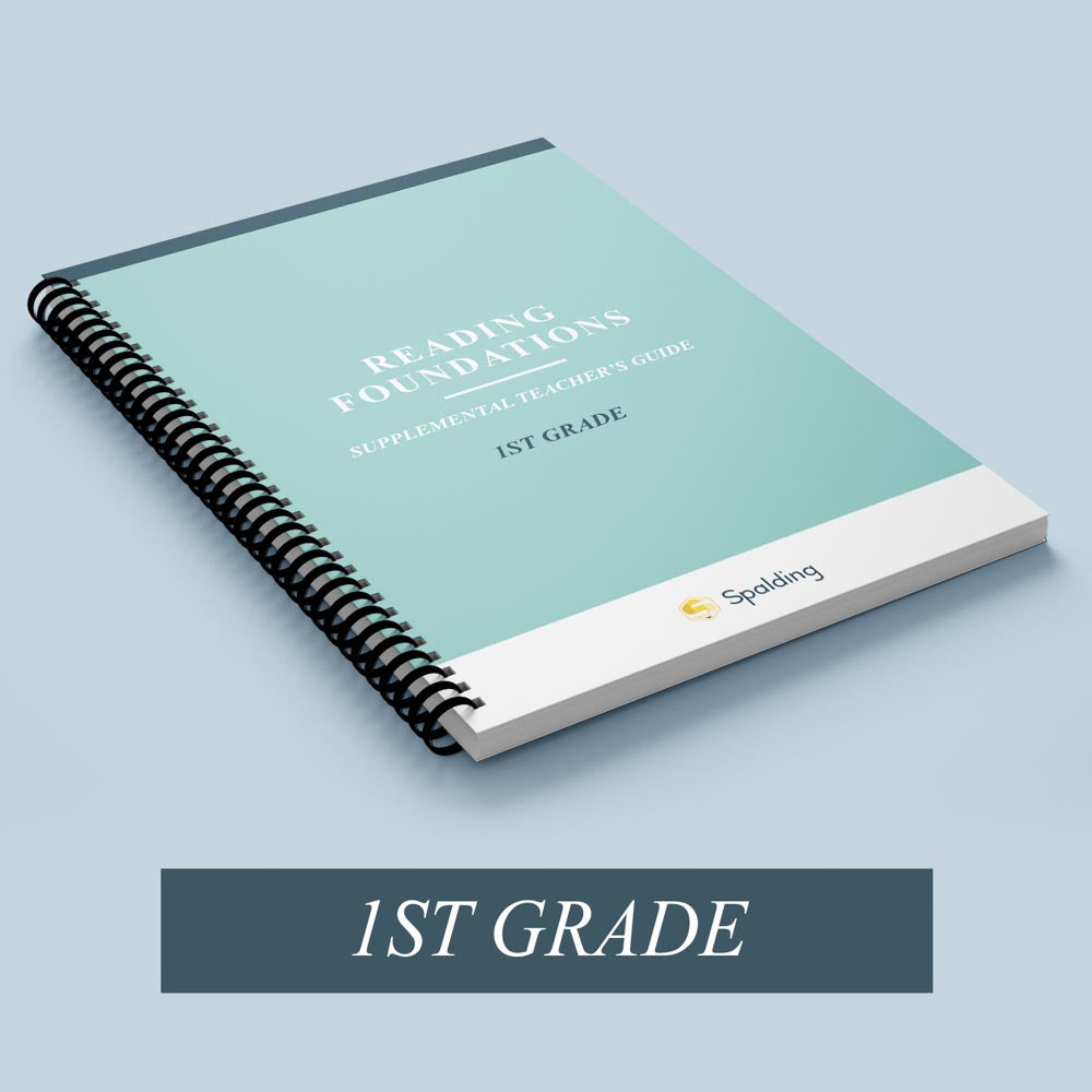 Grade 1: Reading Foundations Physical Supplemental Teacher's Guide - CRFT1 First Grade