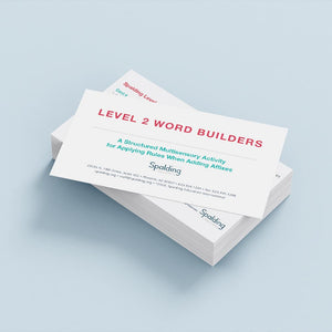 Word Builder Cards - Level 2 WB2