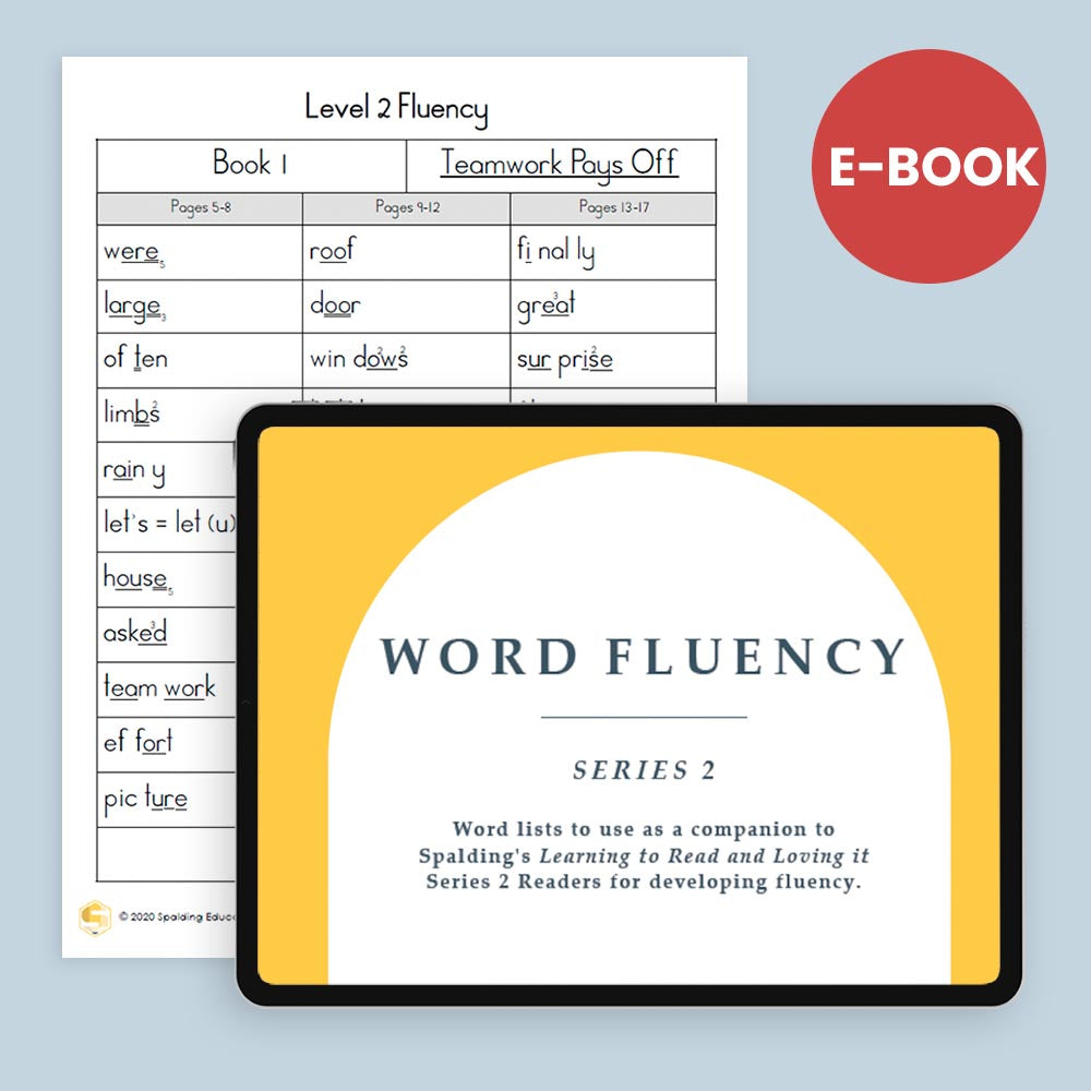 Word Fluency Series 2 Downloadable Resource WF2D